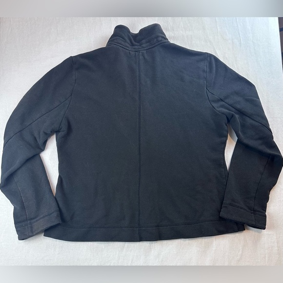 Ruff Hewn Black Cotton Blend Button-Up Cardigan Jacket β Size L - Picture 5 of 9